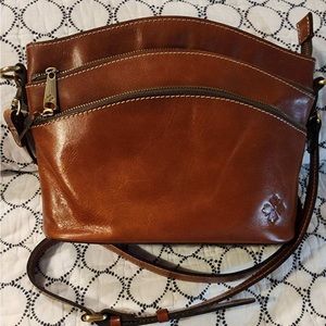 Patricia Nash Lorraine crossbody leather bag